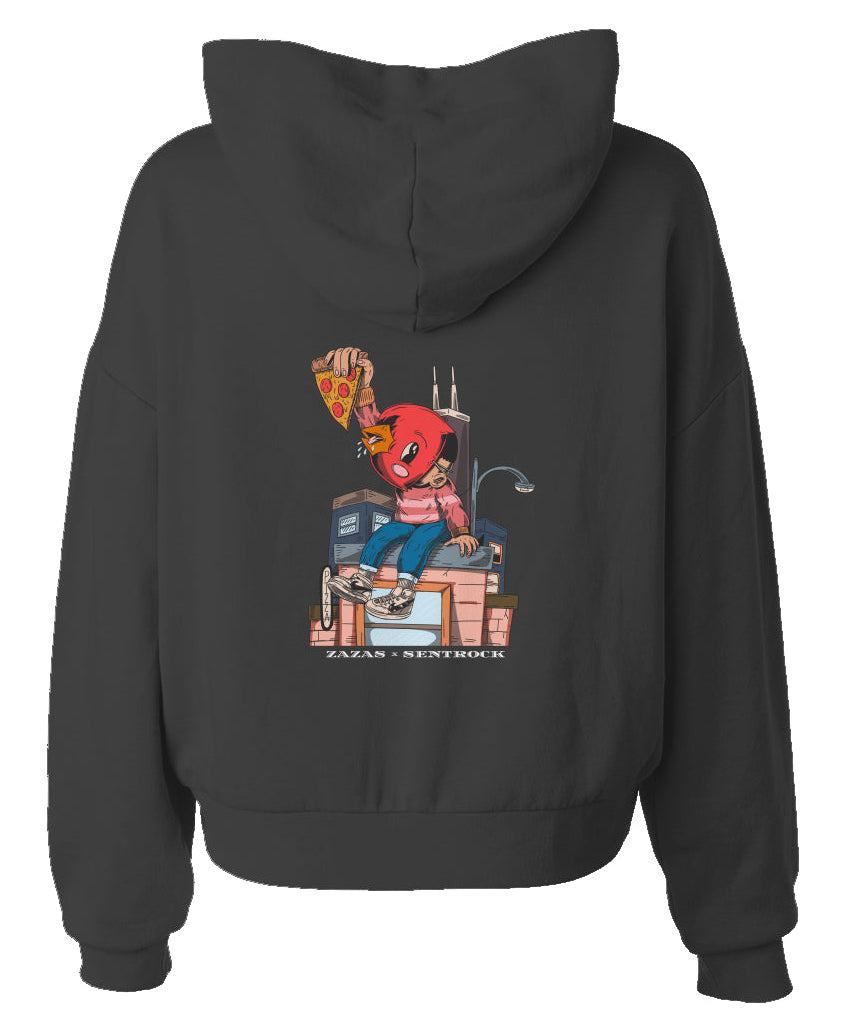 hip height hoodie WOMANS NEW