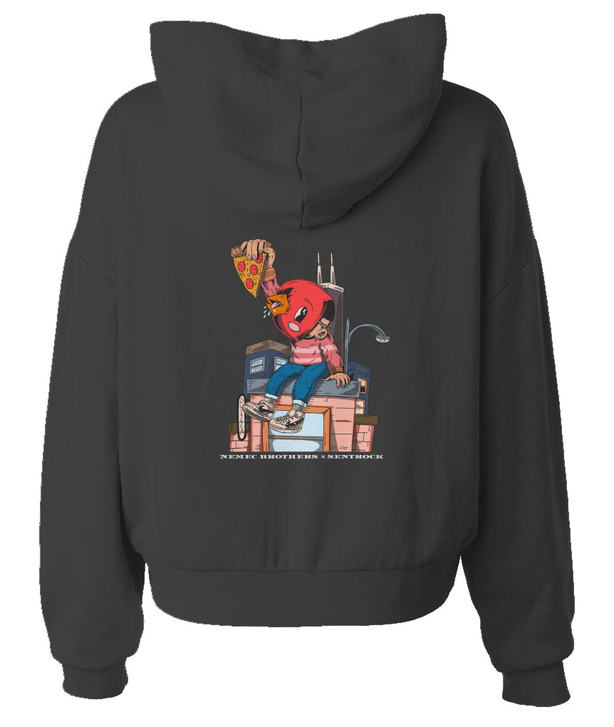 hip height hoodie WOMANS NEW