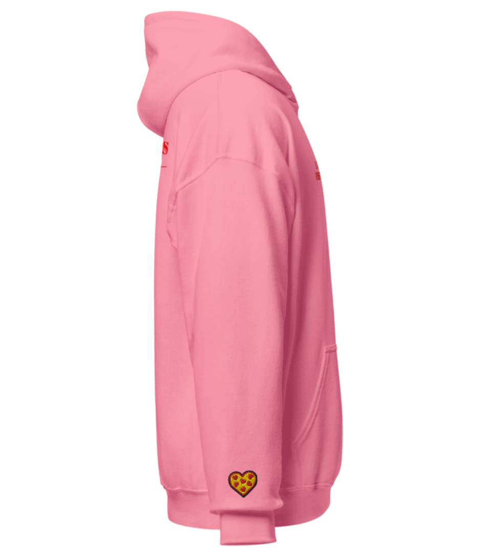 Love At First Slice Zazas Hoodie (Pink)